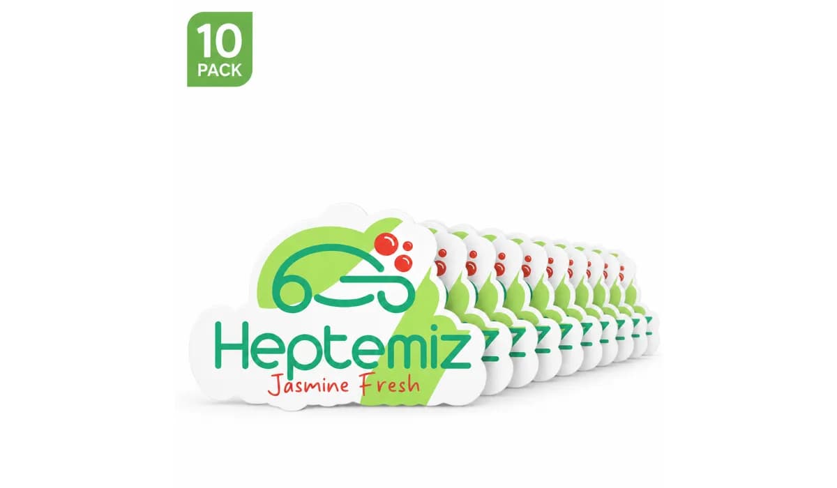 Heptemiz Jasmine Fresh Araç Kokusu – 10’lu Paket