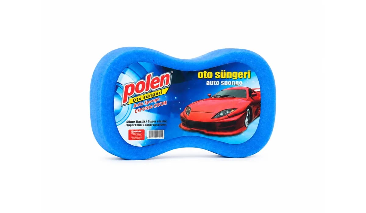 Mavi Süper Emici Oto Yıkama Süngeri