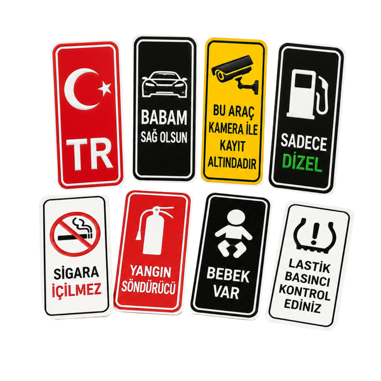 Sticker & Uyarı Etiketleri
